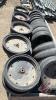 (48) 4.5in HD guage wheels off of a 1790 JD planter, H153 - 2