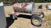 300gal Tank on 4 wheel farm wagon, H149 - 4