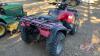 2001 Honda TRX450ES 4x4 Quad, VIN# 478TE226414205058, H163 ***keys - office trailer*** - 4