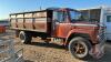 1980 International S cab Grain Truck, 164,671 showing, VIN# AA172KCA18792, H172, Owner: Peter Wiebe, Seller: Fraser Auction__________________ ***TOD- keys - office trailer***