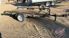 Homemade 8x4 Utility trailer, tilt deck, spare tire, H164, Owner: Dean R Hebert, Seller: Fraser Auction______________ ***tod - office trailer*** - 3