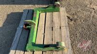 Factory JD CAT 3 Quick Hitch, 1 arm bent, H121