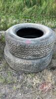 (2) BF Goodrich The Advantage P235/70R15 tire (R), H160