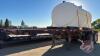 2009 Load King pup flat deck trailer with 3200 gal water tank, VIN# 2LDPF28249G049876, H77, Owner: 6794832 Manitoba Ltd, Seller: Fraser Auction_____________ ***TOD - office trailer*** - 2