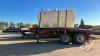 2009 Load King pup flat deck trailer with 3200 gal water tank, VIN# 2LDPF28249G049876, H77, Owner: 6794832 Manitoba Ltd, Seller: Fraser Auction_____________ ***TOD - office trailer*** - 12