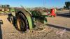 JD Model D Tractor, s/n 69289, PARTS- NOT RUNNING, H77 - 6