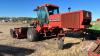 CaseIH 8820 Swather with 16ft hay header, 2802 Hrs showing, s/n CFH0049525, H185 ***keys - office trailer*** - 10