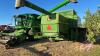 JD 7721 PT Combine, H192, s/n 513114 ***monitor and manuals - office shed*** - 7