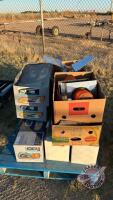 pallet - truck lights, Peterbilt headlights, amber strobes, H188