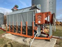 *Farm Fan AB180A propane grain dryer (sells with wet and dry augers)