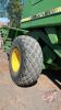 1980 JD 7721 PT Combine, single speed cylinder, 23.1-26 rubber, air foil sieves, 1000PTO, ext hitch, Monitor, s/n414555, H196 - 11