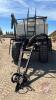 Bourgault 180 air tank cart with monitor, wiring harness, hyd fan, hyd load auger, ground drive with hyd clutch, H198 - 2