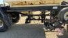 Bourgault 180 air tank cart with monitor, wiring harness, hyd fan, hyd load auger, ground drive with hyd clutch, H198 - 8