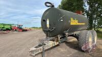 Husky 3600 US gal liquid Manure Tank, 23.1-26 Firestone rubber, s/n93286, H190