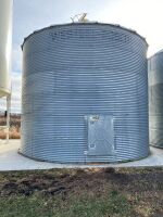 *Approx 4000-bushel Westeel flat bottom bin on cement BINS MUST BE REMOVED BY JULY 15th, 2021