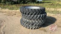 12.4-42 Tires on Case IH Rims, J34