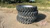 12.4-42 Tires on Case IH Rims, J34