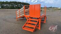 New sheep/pig loading chute, with sorting deck, stairs, J37