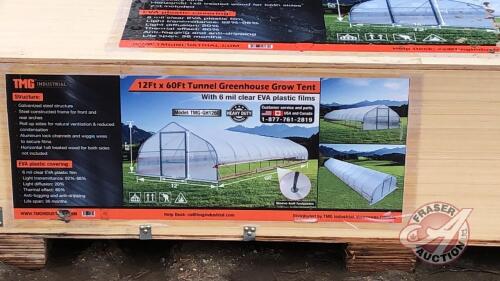 Greenhouse 12x60 Clear EVA 6 mil, New