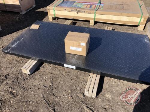 Floor scale 10 ton(box A & B), New ***scale head - office shed***