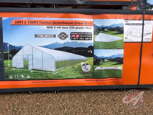 30ft x 100ft Tunnel Greenhouse Grow Tent