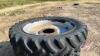 12.4-42 Tires on Case IH Rims, J34 - 3