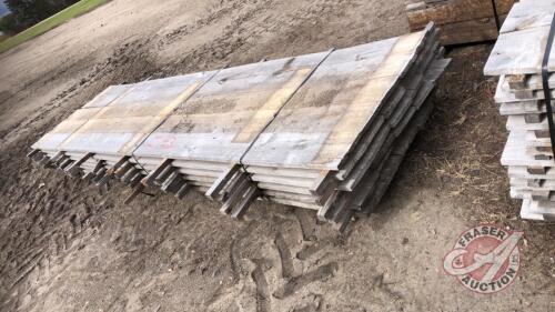 Rough cut boards - 1inx8inx12ft