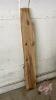 Oak Live Edge Slab - 67inL x 11inW x 1in thick, J38 (#4) - 4