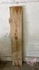 Oak Live Edge Slab - 58inL x 11inW x 1 1/4in thick, J38 (#1) - 3