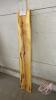 Poplar Live Edge Slab - 61inLx10inWx 1.25in thick, (#13) J38 - 3