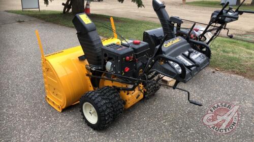 Cub Cadet SW13545L 44inch walk behind snow blower, s/n1J211Z40038, J46 ...