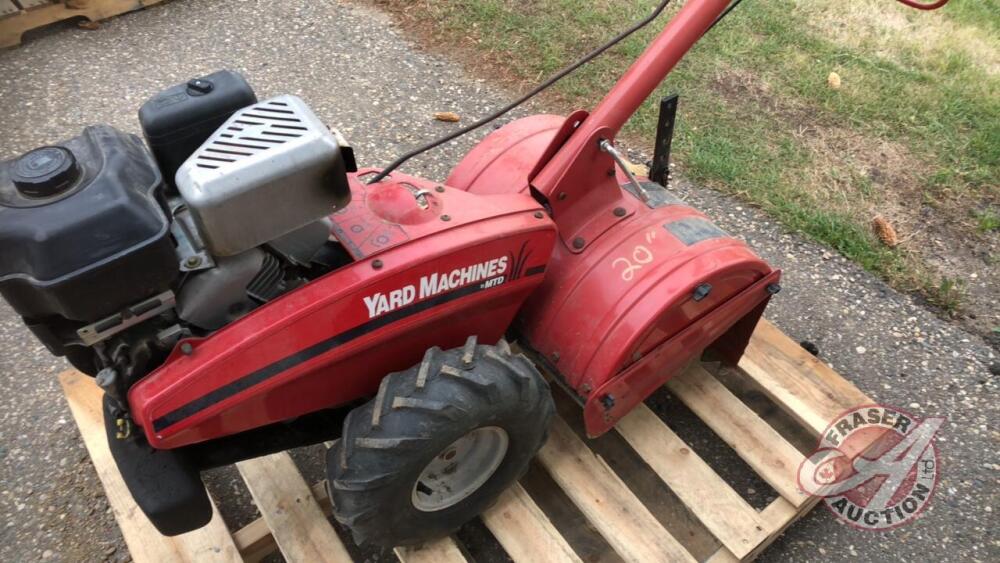 Yard Machine MTD 20 Inch Rear Tine Roto Tiller, B&S OHV,, 57% OFF