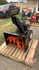 28inch Remington snow blower (New) electric start, J43