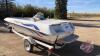 14’ Mirage Boat with 90HP motor, NOT RUNNING- parts in boats, with Homemade Trailer VIN# Homemade, Owner: Daniel R Peters, Seller: Fraser Auction________________ J65 ***TOD, keys - office trailer*** - 6