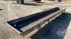 20ft Ranchers Welding Steel Feed Trough, J69 - 2