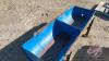 66in poly barrel feed trough, J69 - 2