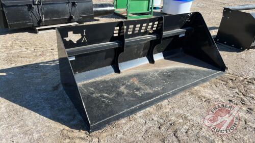 94in America Industries skid steer Snow Bucket, J69