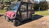 Kawasaki 4010 Mule 4x4 UTV, fuel injection, power steering, 15,263 showing, (Needs head gasket) needs TLC, J59 ***keys - office trailer*** NO TOD SUPPLIED