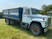 *1982 IH S1700 S/A Grain truck, 130,782kms showing, VIN#1HTAA17B4CHB16182, Owner: Lourie R Woodhouse, Seller: Fraser Auction____________ ***TOD & KEYS***
