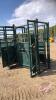 Hi Hog Crowding Tub with (3) 10ft S-alleys (adjustable width), (2) rolling gates and sorting gate/palp cage combo and tub sort box gates (sell as a package) - 15