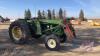 JD 1830 Tractor with JD Loader, 4457 hrs showing, s/n199584, J109 ***keys - office trailer*** - 5