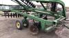 20ft JD 220 Tandem Disc, notched-fronts, smooth-backs, with harrows, s/n - n/a, J117 - 2