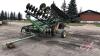 20ft JD 220 Tandem Disc, notched-fronts, smooth-backs, with harrows, s/n - n/a, J117 - 9