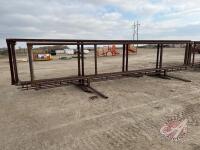 25’ Free standing wind break panels, J112