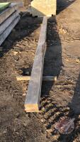 Beam (Oak) 6.5 x 6.5 x 14ft 9in length, J43