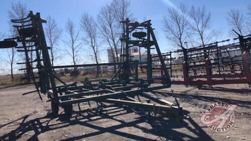 36ft JD 1600 Deep Tiller with 2-barn harrows, J122