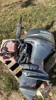 Yamaha 40HP Outboard Motor with tank, J131 ***keys - office trailer***