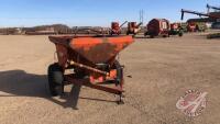 Speed Spread s/a fertilizer spin spreader, single spin, 540 PTO, J81