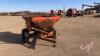 Speed Spread s/a fertilizer spin spreader, single spin, 540 PTO, J81