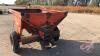 Speed Spread s/a fertilizer spin spreader, single spin, 540 PTO, J81 - 4